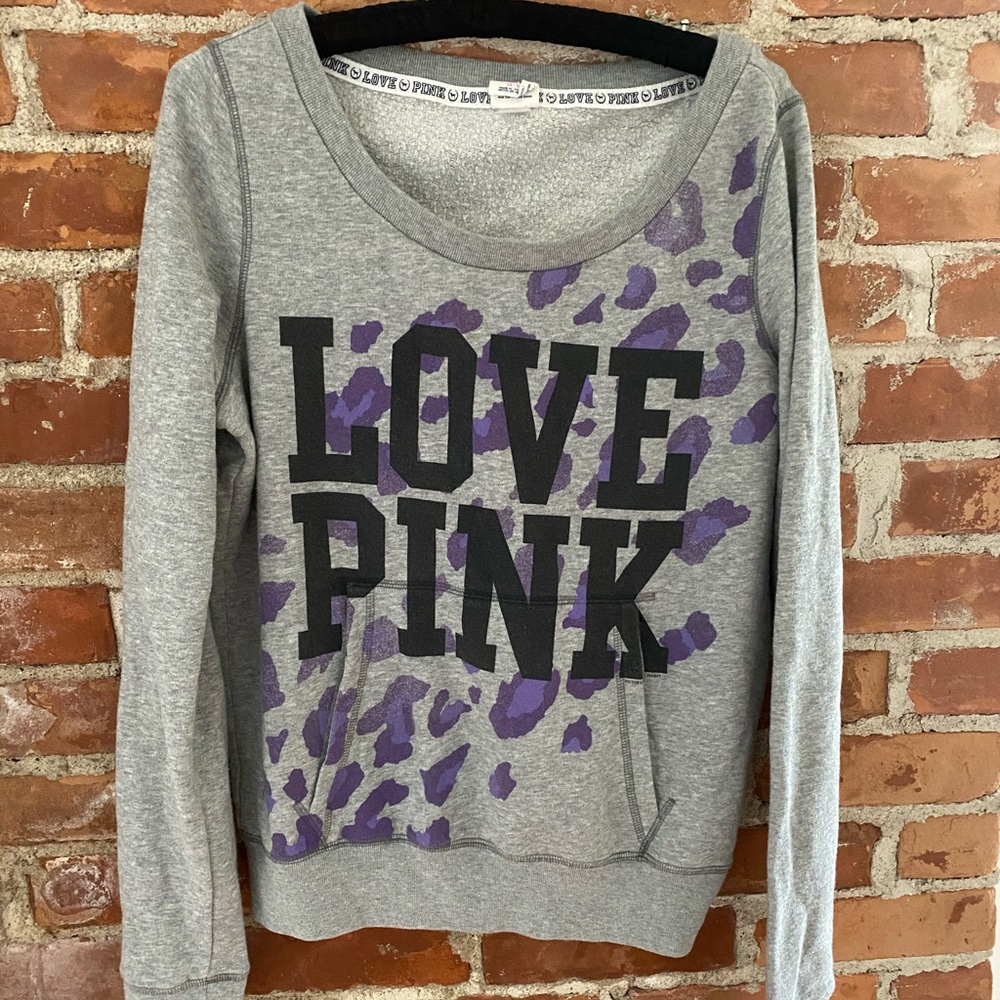 Pink Victoria Secret purple cheetah